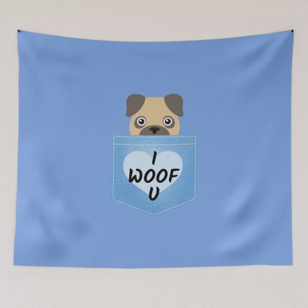 Item preview, I WOOF YOU designed and sold by HarisRoshan2000.