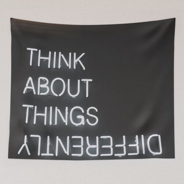 Item preview, Think About Things Differently Neon Sign designed and sold by chelseapearl.