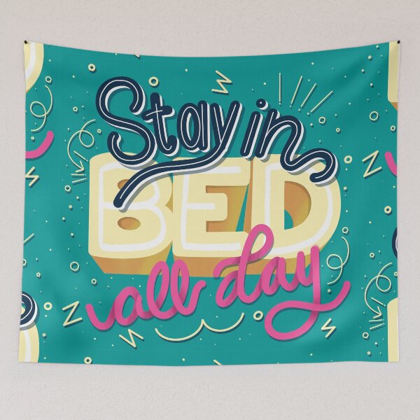 Item preview, Stay in Bed designed and sold by Taryn Seng.