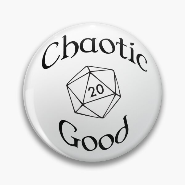 Item preview, Chaotic Good Character alignment d20 designed and sold by Zen's Doodles.
