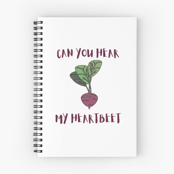 Item preview, Can You Hear My Heart Beet Heartbeat Beetroot Funny Vegan Veganuary 2022 designed and sold by Sunny Collections.