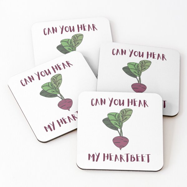 Item preview, Can You Hear My Heart Beet Heartbeat Beetroot Funny Vegan Veganuary 2022 designed and sold by Sunny Collections.