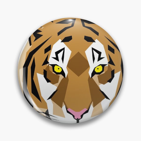 Item preview, Tiger Geometric Art designed and sold by WildByNature.