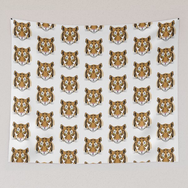 Item preview, Tiger Geometric Art designed and sold by WildByNature.