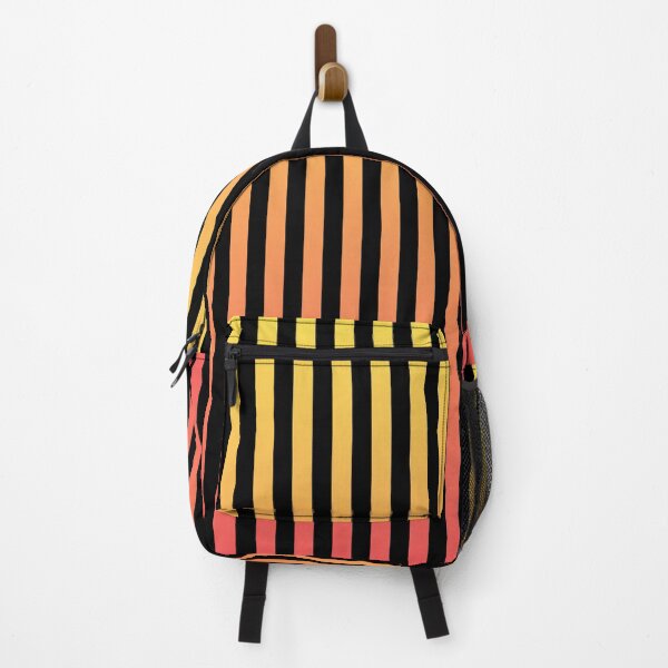 Item preview, Alternating Black and Peach Ombre Vertical Stripes designed and sold by Lyle Hatch.
