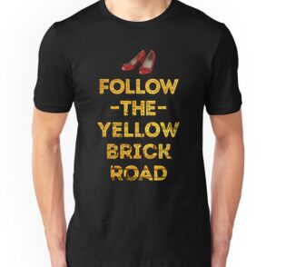 follow the yellow brick road shirt