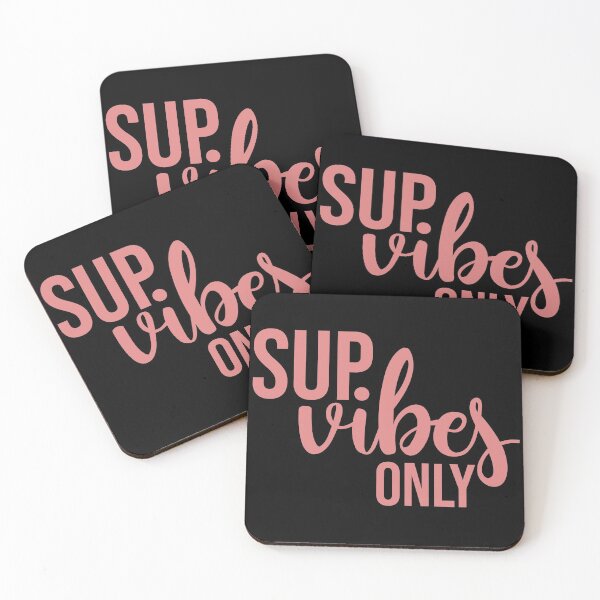Aperçu de l'œuvre Sup Vibes Only Stand up paddle Lover SUP Paddleboard Gift créée et vendue par GikaDesigns.