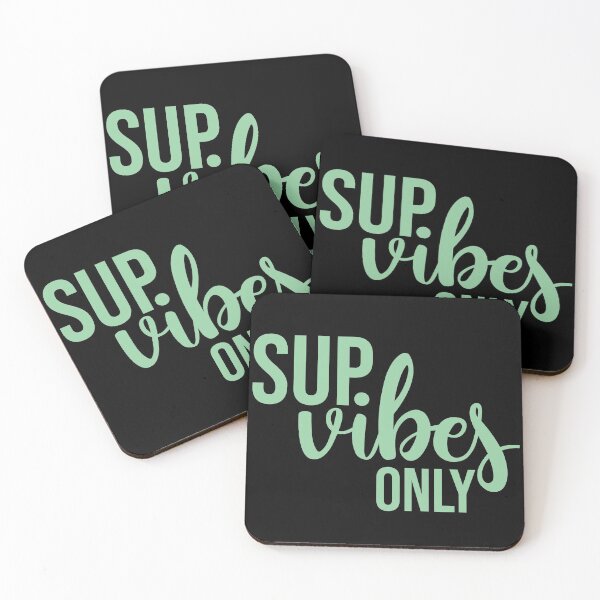 Item preview, Sup Vibes Only Stand up paddle Lover SUP Paddleboard Gift designed and sold by GikaDesigns.