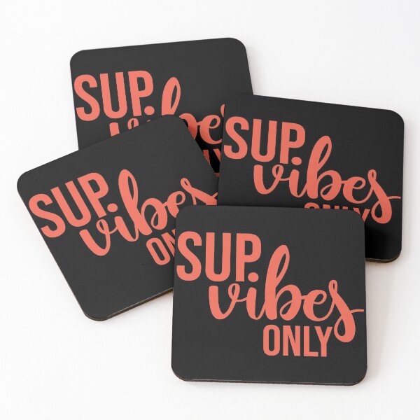 Item preview, Sup Vibes Only Stand up paddle Lover SUP Paddleboard Gift designed and sold by GikaDesigns.