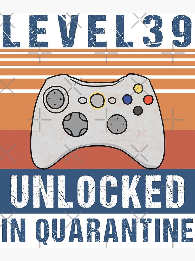  Level 39 Unlocked 39 Years Old Gamer 39th Birthday Gaming  T-Shirt : Clothing, Shoes & Jewelry