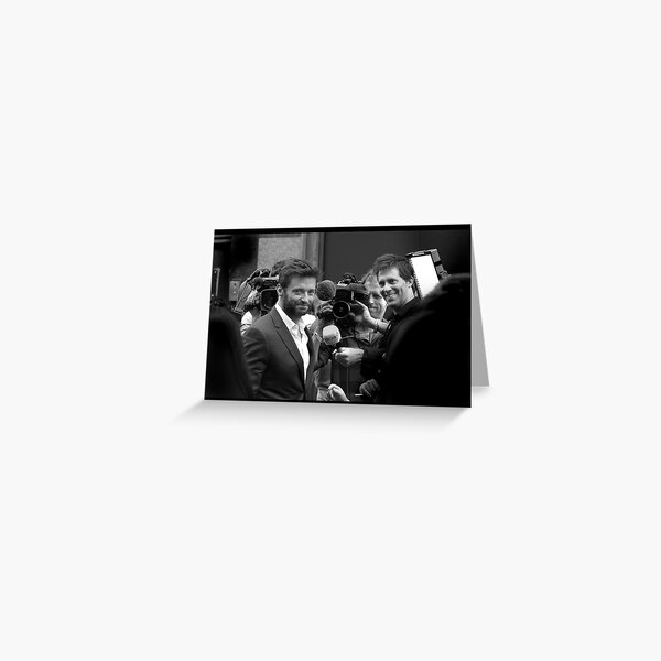 Thank you, Mr Jackman Greeting Card