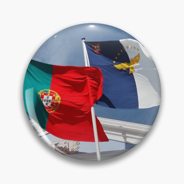 Item preview, Portugal and Azores flags designed and sold by Gaspar Avila.