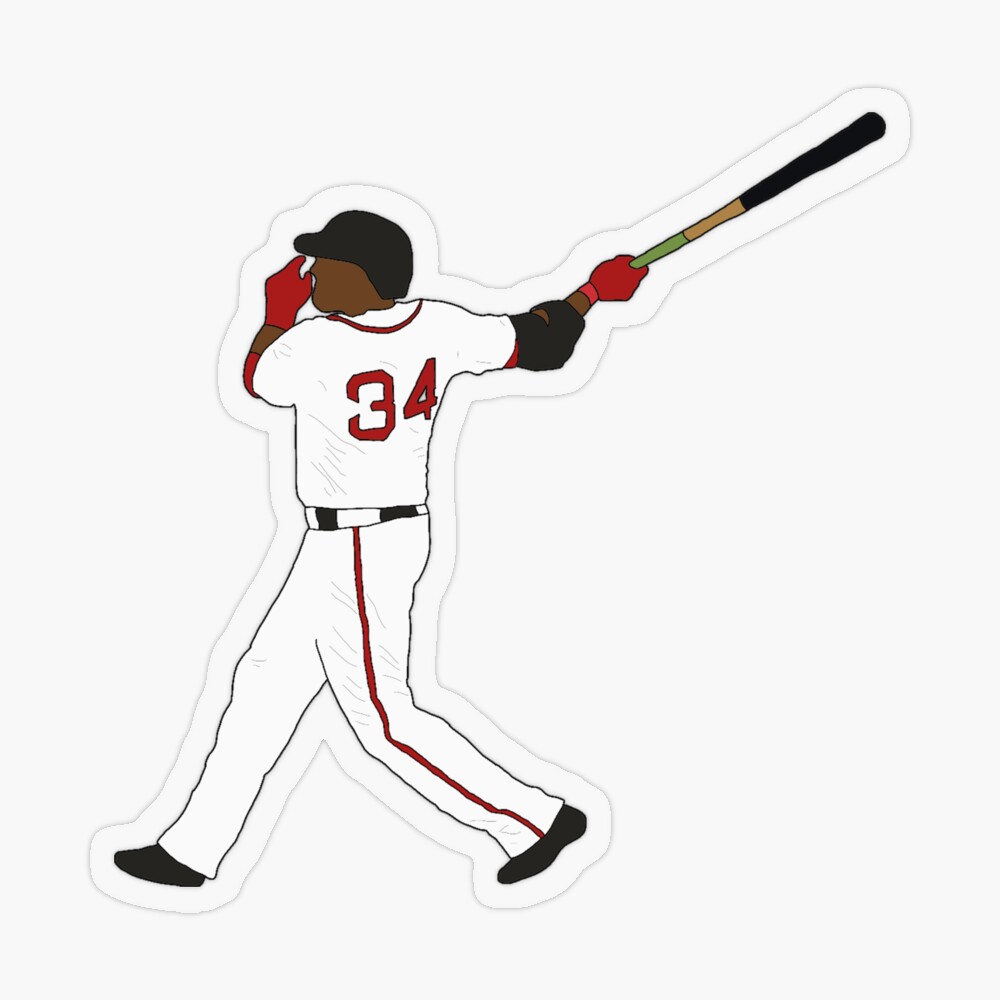 David Ortiz Big Papi Swing Canvas Art Kids T-Shirt by Art-Wrench