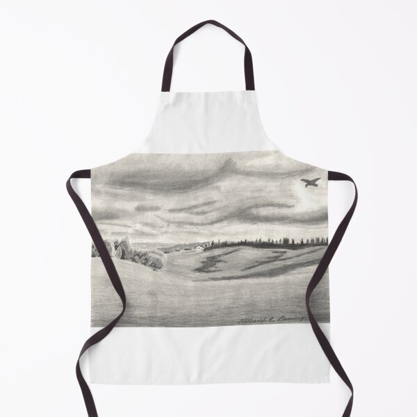 Item preview, Tuscan Landscape [Graphite Pencil] designed and sold by Nathaniel E. Dearing.