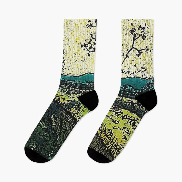 Item preview, Chartreuse and Teal by Merideth Young designed and sold by Merideth Young.