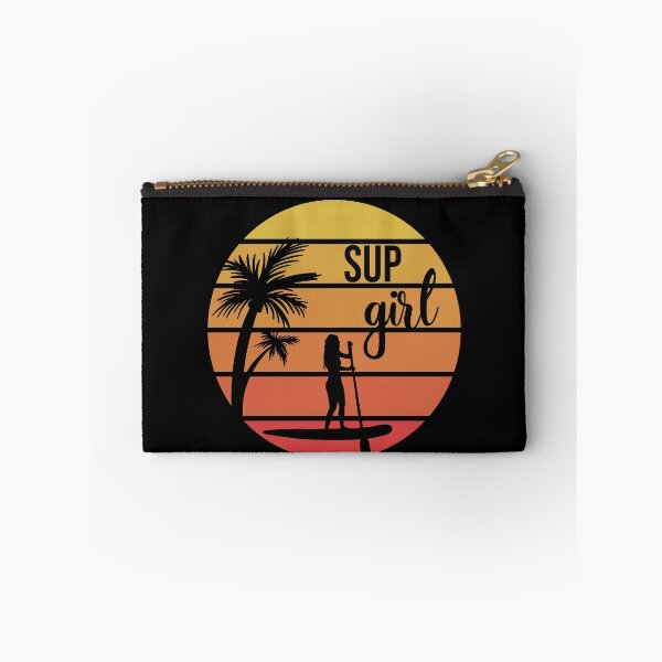 Item preview, Sup Girl Retro Sunset Stand up paddle Lover SUP Paddleboard Gift designed and sold by GikaDesigns.