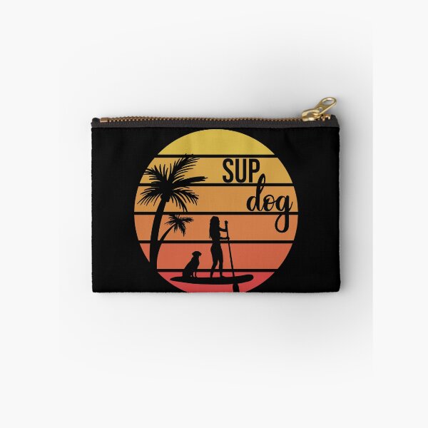 Item preview, Sup Dog Retro Sunset Stand up paddle Lover SUP Paddleboard Gift designed and sold by GikaDesigns.