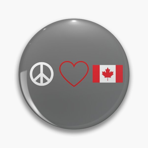 Item preview, Peace, Love, Canada (Style 7) designed and sold by hurleygirlie333.