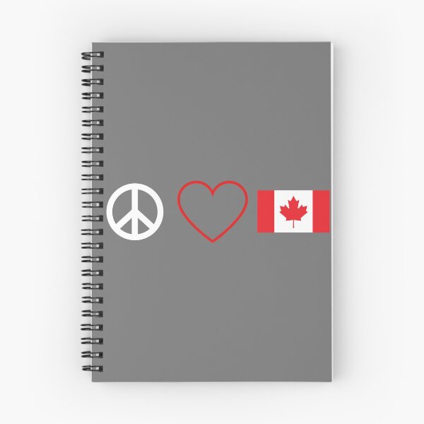 Item preview, Peace, Love, Canada (Style 7) designed and sold by hurleygirlie333.