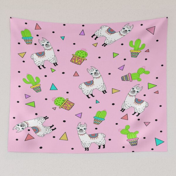 Item preview, Llamas and Cactus designed and sold by MLD112.