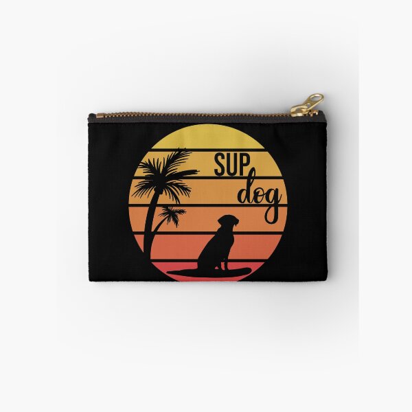 Item preview, Sup Dog Retro Sunset Stand up paddle Lover SUP Paddleboard Gift designed and sold by GikaDesigns.