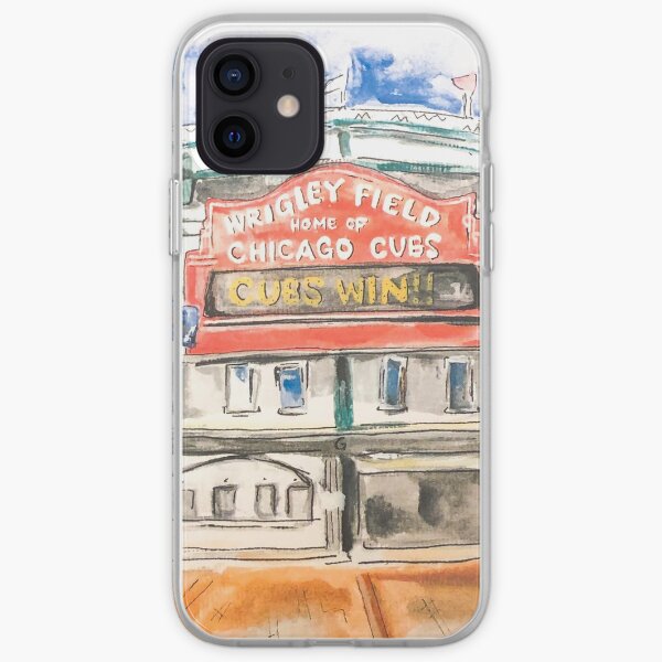Wrigley Field Watercolor iPhone Soft Case