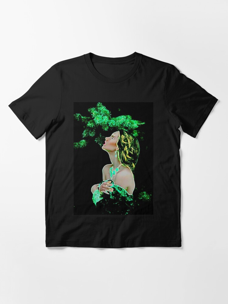 Alternate view of GREEN MEDITATION Essential T-Shirt