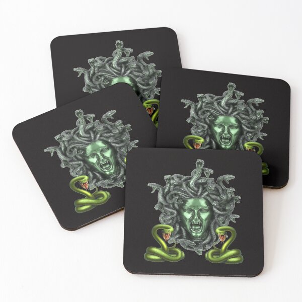 Item preview, Green Snake Medusa Gorgon  designed and sold by Atteestude.