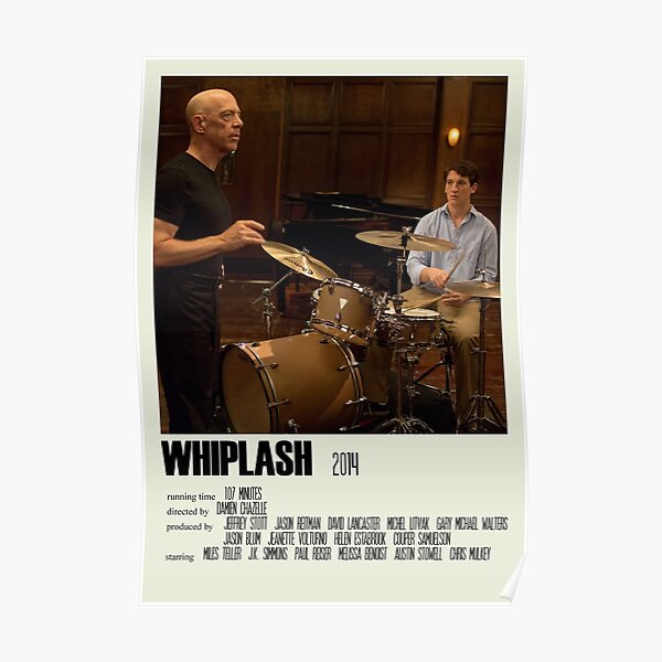 Whiplash Alternative Poster Art Movie Large (2) Poster