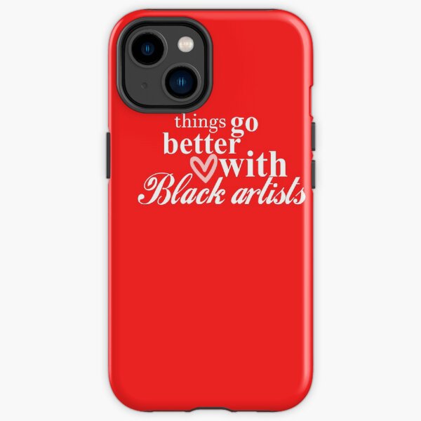 Black Artist Space Coke Logo iPhone Tough Case