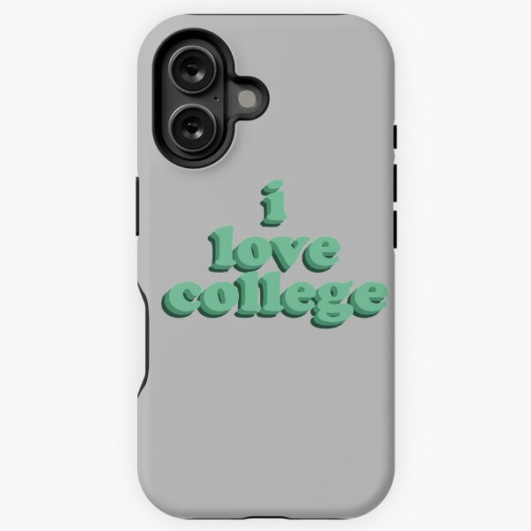 Vista previa del artículo con la obra «amo la universidad», diseñado y vendido por MaryaMeerkat.
