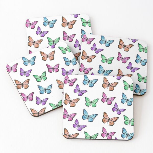 Item preview, sparkly glitter butterfly sticker pack designed and sold by bychloedavies.