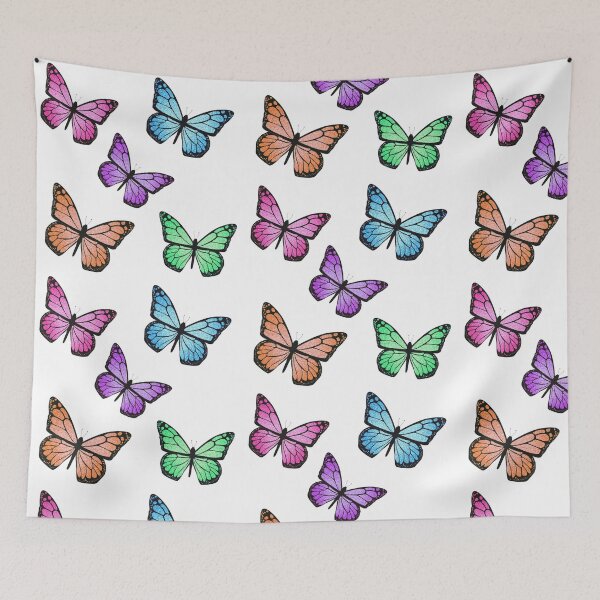 Item preview, sparkly glitter butterfly sticker pack designed and sold by bychloedavies.