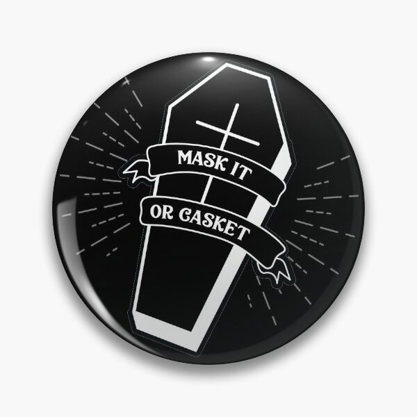 Item preview, mask it or casket white on black with light rays designed and sold by prismatic paper co.
