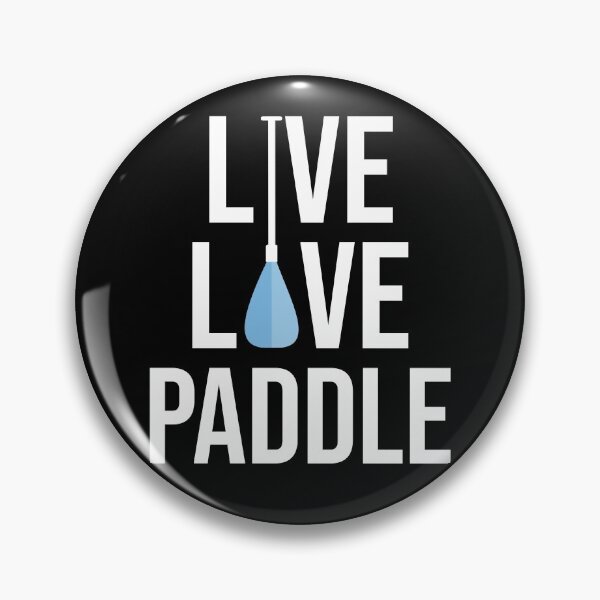 Artikelvorschau, Live Love Paddle Stand up paddle Lover SUP Paddleboard Gift entworfen und verkauft von GikaDesigns.