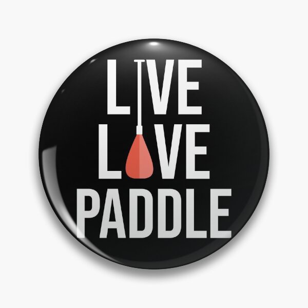 Artikelvorschau, Live Love Paddle Stand up paddle Lover SUP Paddleboard Gift entworfen und verkauft von GikaDesigns.