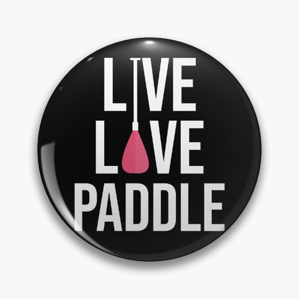 Artikelvorschau, Live Love Paddle Stand up paddle Lover SUP Paddleboard Gift entworfen und verkauft von GikaDesigns.