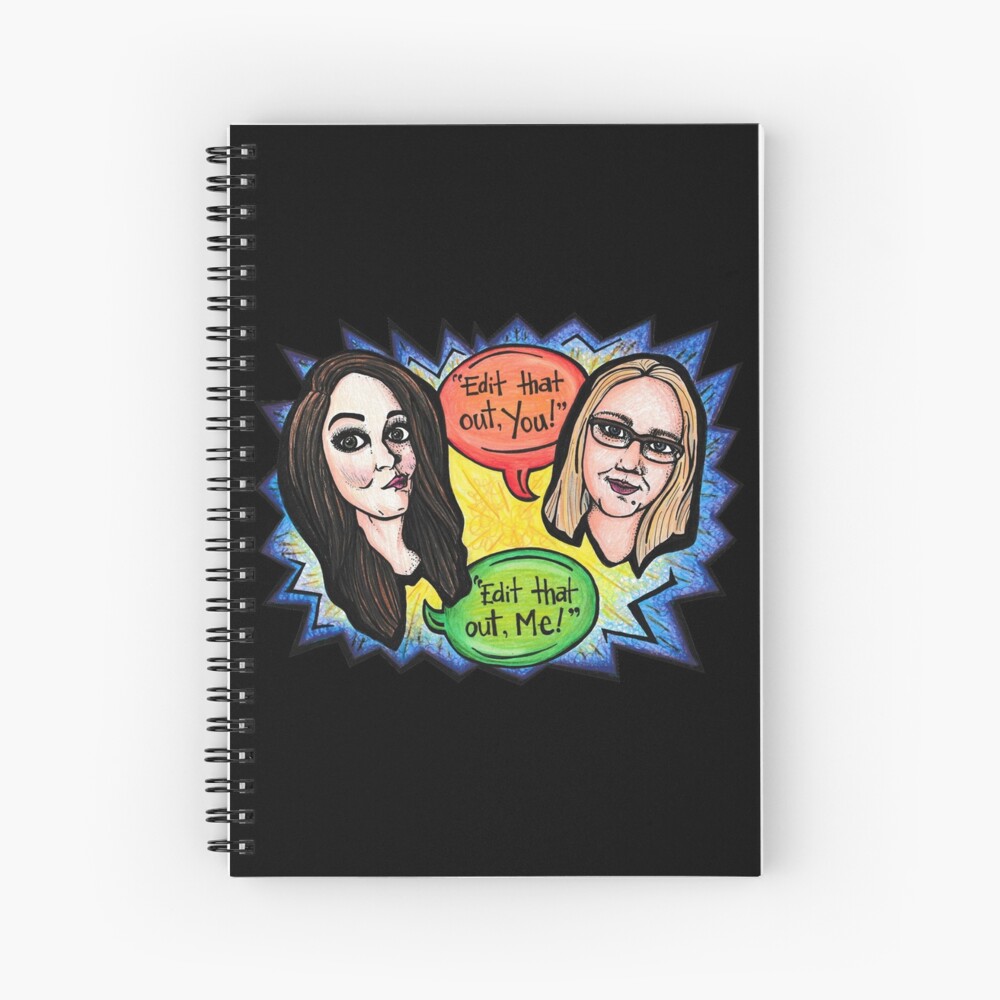 Item preview, Spiral Notebook designed and sold by FictionalHangov.