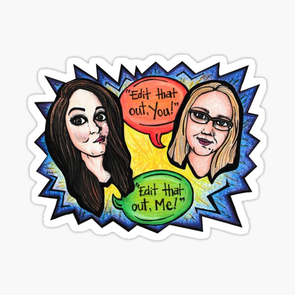 Edit That Out! Sticker