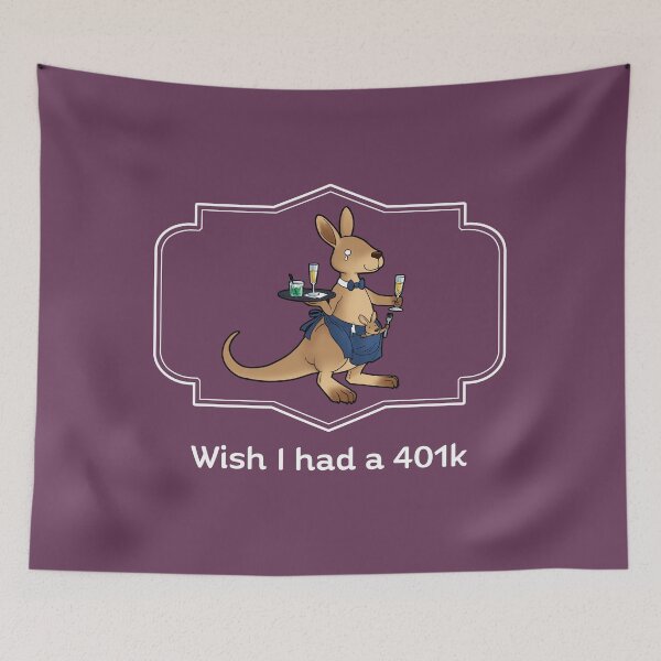 Item preview, Wish I had a 401k designed and sold by JadedSketch.