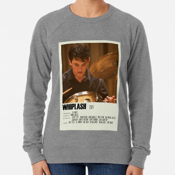 Whiplash Alternative Poster Art Movie Large (6) Lightweight Sweatshirt