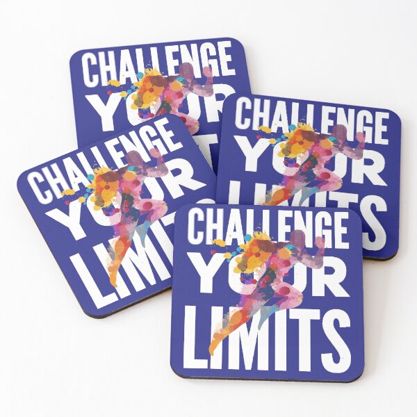 Item preview, Colorful Challenge Your Limits Running designed and sold by PalmerPrinting.