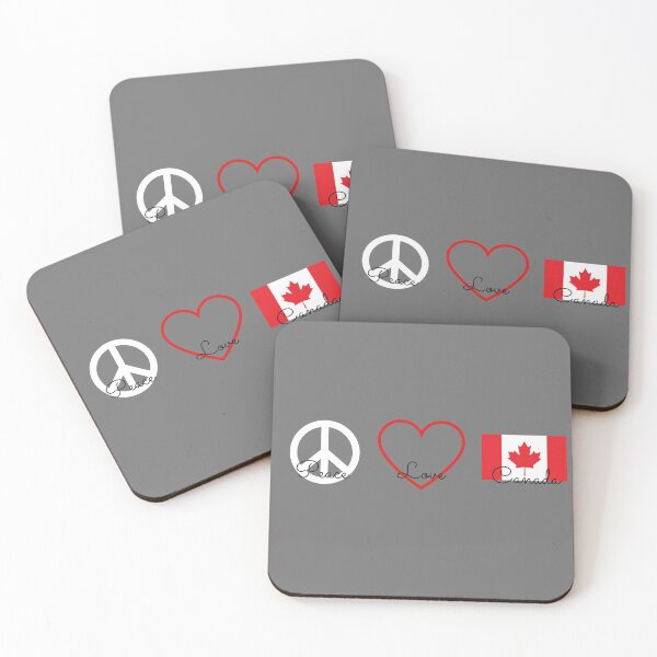 Item preview, Peace, Love, Canada (Style 8) designed and sold by hurleygirlie333.