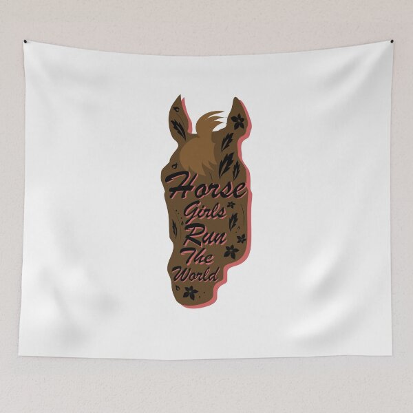 Item preview, Horse Girls Run The World designed and sold by Limitless Equality ..