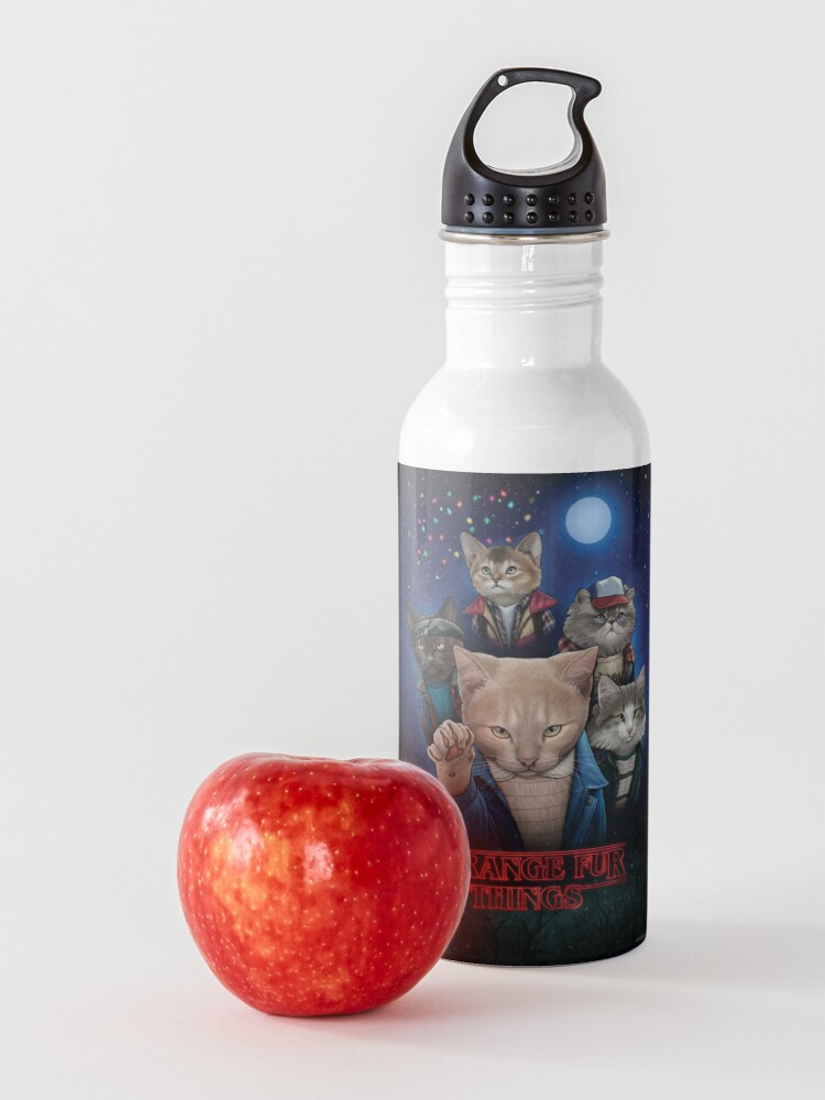 Alternate view of Strange Fur Things Water Bottle