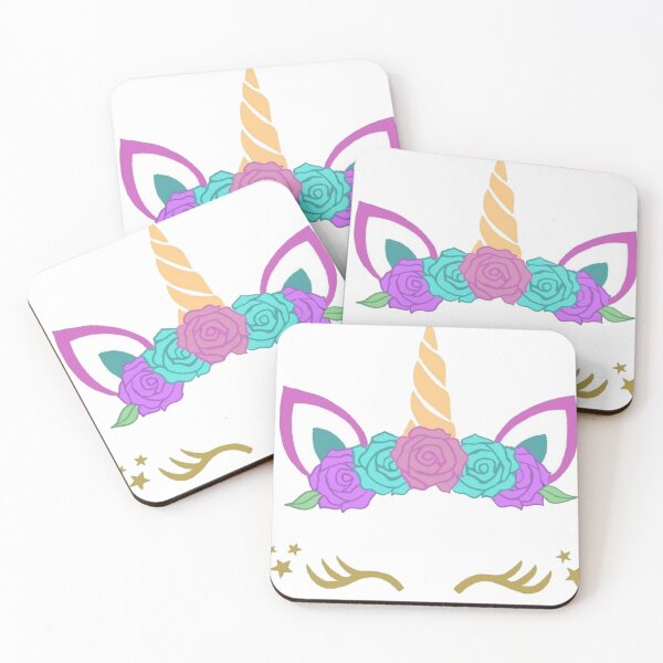 Item preview, Floral Unicorn Face designed and sold by MLD112.