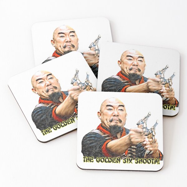 Item preview, The Golden Six Shoota! designed and sold by HerrObst.