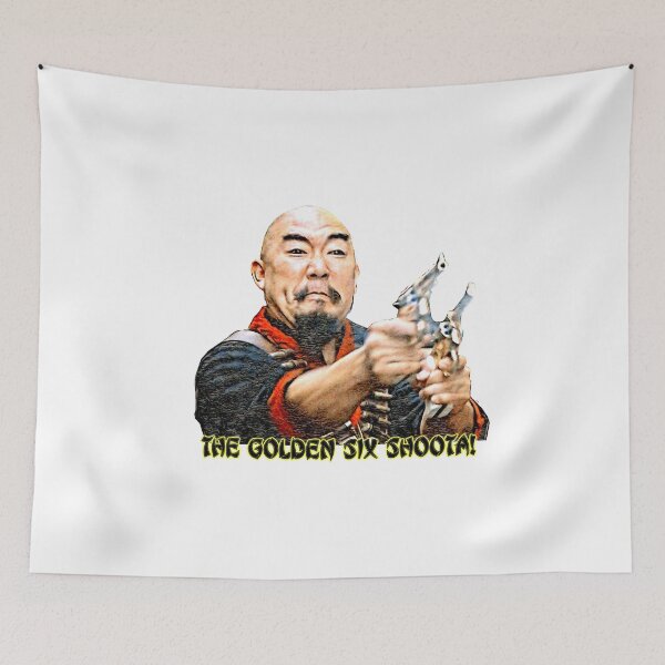 Item preview, The Golden Six Shoota! designed and sold by HerrObst.