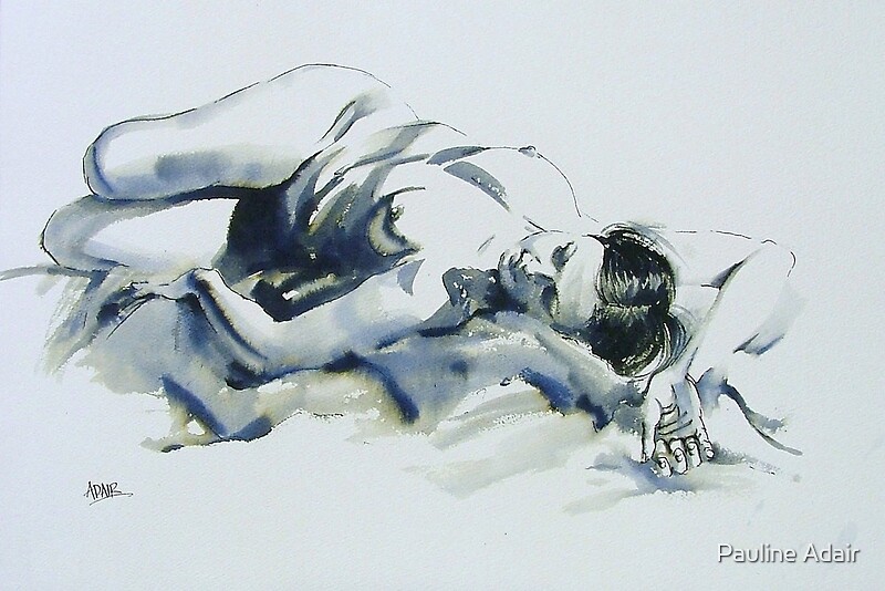 Sleeping Figure' by Pauline Adair.