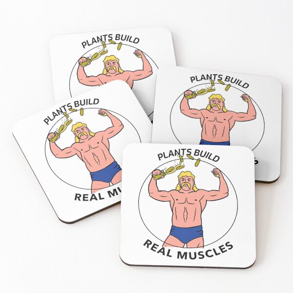 Item preview, Plants Build Real Muscles designed and sold by Plant Based  Athletx.